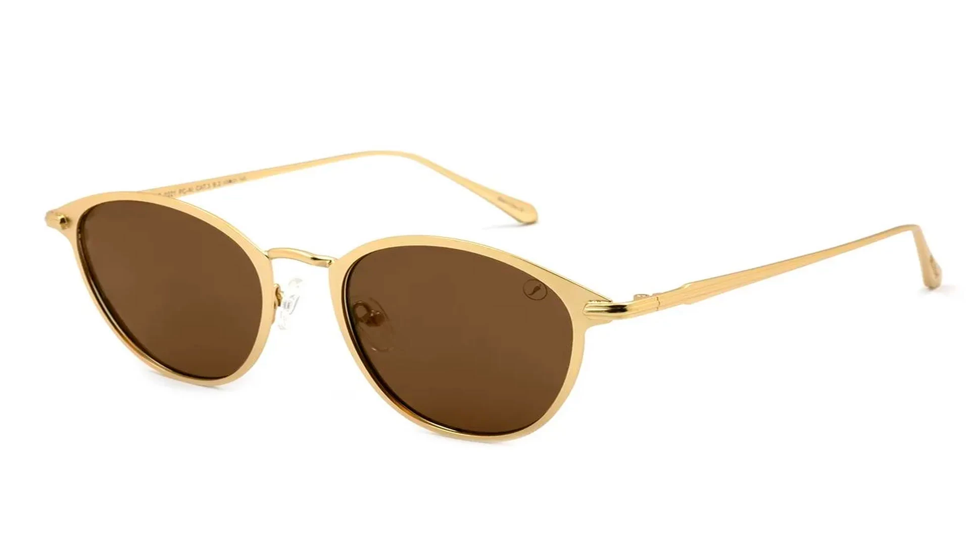 Óculos de Sol Dourado